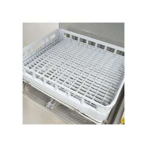 Lavavajillas electrónico con capota con cesta 50x50 cm y brazos inox completo de dosificadores + bomba de desagüe - Imagen 11