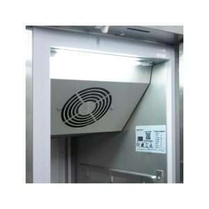 Armario refrigerado ventilado slim capacidad 300 lt temp. de -18°C a -22°C - Imagen 12