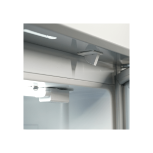 Vitrina refrigerada para bebidas de 270 lt plateada temperatura de 0°C a +10°C - Imagen 18