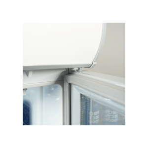 Vitrina refrigerada para bebidas de 270 lt plateada temperatura de 0°C a +10°C - Imagen 19