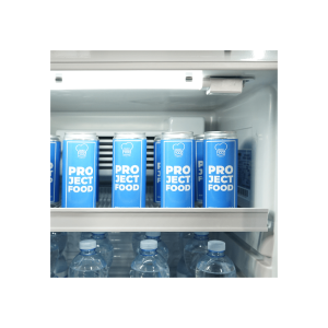 Vitrina refrigerada para bebidas de 270 lt plateada temperatura de 0°C a +10°C - Imagen 11