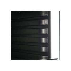 Vitrina refrigerada para bebidas de 390 lt negra temperatura de 0°C a +10°C - Imagen 12