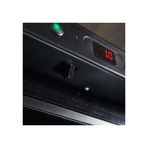 Vitrina refrigerada para bebidas de 390 lt negra temperatura de 0°C a +10°C - Imagen 13