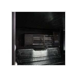 Vitrina refrigerada para bebidas de 390 lt negra temperatura de 0°C a +10°C - Imagen 11