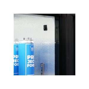 Frigorífico de sobremesa/de barra para bebidas negro con 1 puerta batiente, altura 92 cm - temp. de +2°C a +8°C - Imagen 8