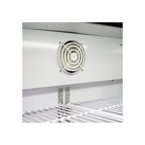 Frigorífico de sobremesa/de barra para bebidas negro con 2 puertas correderas, altura 92 cm - temp. de +2°C a +8°C - Imagen 9