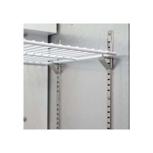 Frigorífico de sobremesa/de barra para bebidas negro con 3 puertas correderas, altura 92 cm - temp. de +2°C a +8°C - Imagen 9