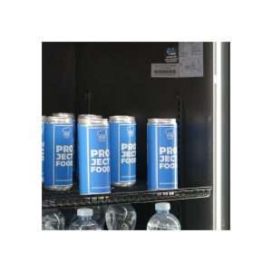 Vitrina refrigerada para bebidas de 1000 lt premium negra con puertas batientes temperatura de 0°C a +10°C - Imagen 14