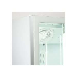 Vitrina refrigerada para bebidas de 1000 lt premium blanca con puertas batientes temperatura de 0°C a +10°C - Imagen 4