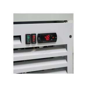 Vitrina refrigerada para bebidas de 1000 lt premium blanca con puertas batientes temperatura de 0°C a +10°C - Imagen 7