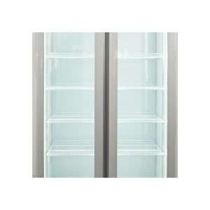 Vitrina refrigerada para bebidas de 1000 lt premium blanca con puertas batientes temperatura de 0°C a +10°C - Imagen 8