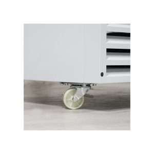 Vitrina refrigerada para bebidas de 1000 lt premium blanca con puertas batientes temperatura de 0°C a +10°C - Imagen 10