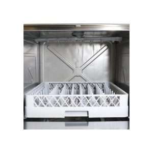 Lavavajillas mecánico trifásico con cesta 50x50 cm y suavizador completo de dosificador limpiador y abrillantador - Imagen 6