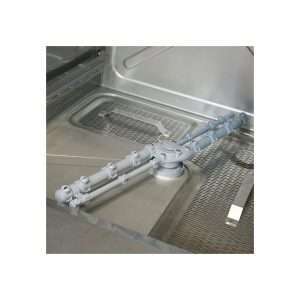 Lavavasos electrónico monofásico con cesta 40x40 cm completo con dosificador limpiador y abrillantador - Imagen 6