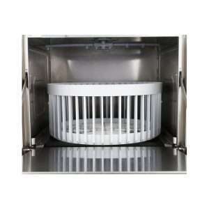 Lavavasos electrónico monofásico con cesta Ø 36 cm completo con dosificador limpiador y abrillantador - Imagen 8