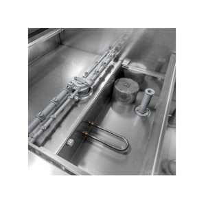 Lavavajillas mecánico PREMIUM trifásico con cesta 50x50 cm completo de dosificador limpiador y abrillantador + bomba de desagüe - Imagen 5