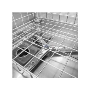 Lavaobjetos electrónico con cesta 70x70 cm completo de dosificador limpiador y abrillantador + bomba de desagüe - Imagen 6