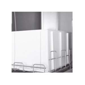 Lavaobjetos electrónico con cesta 70x70 cm completo de dosificador limpiador y abrillantador + bomba de desagüe - Imagen 3