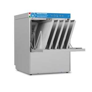 Lavavajillas electrónico trifásico con cesta 60x50 cm completo de dosificador limpiador y abrillantador - Imagen 3