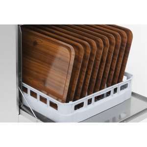 Lavavajillas electrónico trifásico con cesta 60x50 cm completo de dosificador limpiador y abrillantador - Imagen 7