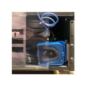 Lavavajillas mecánico trifásico con cesta 50x50 cm y suavizador completo de dosificador limpiador y abrillantador - Imagen 4