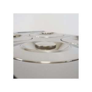 Vitrina helado blanca para 6 carapinas de 7,5 lt + 4 de reserva temp. de -5°C a -20°C - Imagen 4