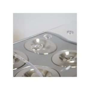 Vitrina helado blanca para 6 carapinas de 7,5 lt + 4 de reserva temp. de -5°C a -20°C - Imagen 5