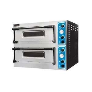 Horno para pizza eléctrico de cámara doble para 4+4 pizzas Ø 32 cm - serie EMME - Imagen 2