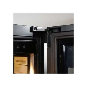 Vinoteca premium cuádruple temperatura de refrigeración ventilada para 210 botellas - rejillas de acero negras - Imagen 8