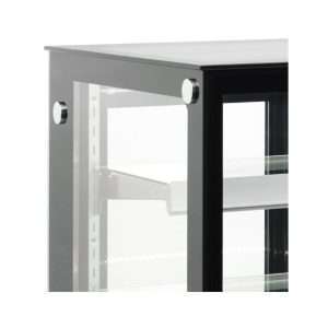 Vitrina expositiva horizontal ventilada temp. de +2°C a +8°C L1840xP688xH1410 mm - línea BETA - Imagen 3