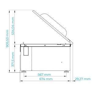 Envasadora al vacío multifunción a campana de sobremesa con barra de soldadura de 500 mm - Imagen 21