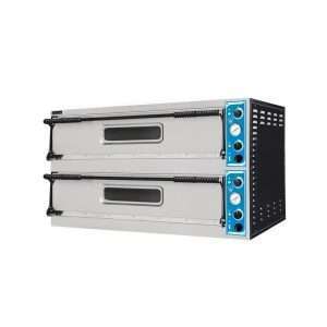 Horno para pizza eléctrico de cámara doble para 9+9 pizzas Ø 35 cm - serie EMME - Imagen 2