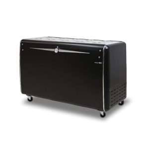 Vitrina helado negra para 10 carapinas de 7,5 lt + 8 de reserva temp. de -5°C a -20°C - Imagen 2