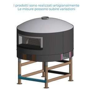 Horno para pizza de mesa fija de gas de cámara individual para 9 pizzas Ø 30 cm - Imagen 2