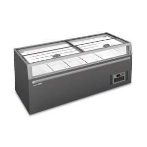 Isla supermercado panorámica estática con descongelación automática y temp. de +10°C a -22°C - capacidad 900 lt - Imagen 2