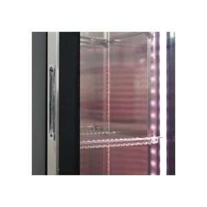 Vitrina para exposición y conservación de carne de 5 estantes temp. de 0°C a +4°C - capacidad 160 lt - Imagen 3