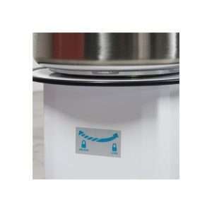 Amasadora en espiral de 2 velocidades con cabeza elevable / cuba extraíble y motor trifásica - capacidad 22 lt - Imagen 13