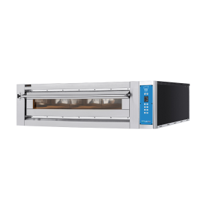 Horno para pizza eléctrico de cámara individual para 6 pizzas Ø 35 cm - desarrollo en anchura - serie EVOX - Imagen 2