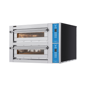 Horno para pizza eléctrico de cámara doble para 4+4 pizzas Ø 35 cm - serie EVOX - Imagen 2