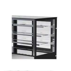 Vitrina expositiva horizontal ventilada temp. de +2°C a +10°C L900xP740xH1300 mm - línea OMEGA - Imagen 3