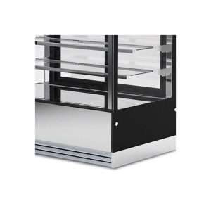 Vitrina expositiva horizontal ventilada temp. de +2°C a +10°C L1200xP740xH1300 mm - línea OMEGA - Imagen 4