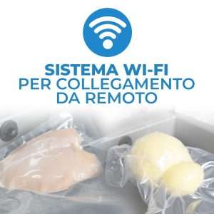 Sistema wifi para conexión remota para envasadora multifunción