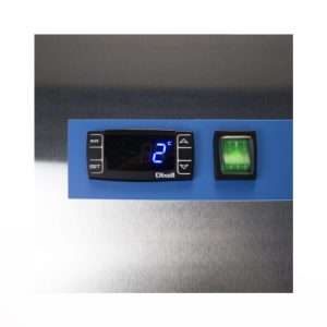 Bandeja calentada baño maría (temp. de +30°C a +90°C) empotrable para 2 recipientes GN 1/1 - Imagen 4