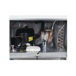 Vitrina helado negra para 10 carapinas de 7,5 lt + 8 de reserva temp. de -5°C a -20°C - Imagen 11