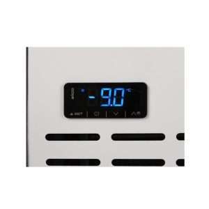 Vitrina helado blanca para 6 carapinas de 7,5 lt + 4 de reserva temp. de -5°C a -20°C - Imagen 2