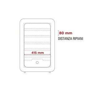 Vinoteca premium white para 36 botellas mono temperatura de refrigeración ventilada - estantes de madera - Imagen 13