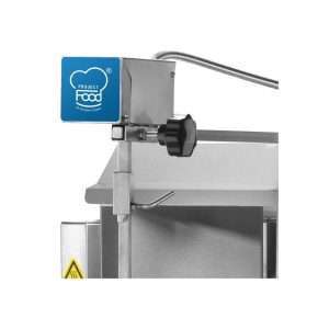 Gyros profesional de gas con 8+8 quemadores L570xP620xH1200 mm - Imagen 2