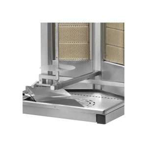 Gyros profesional de gas con 8+8 quemadores L570xP620xH1200 mm - Imagen 6