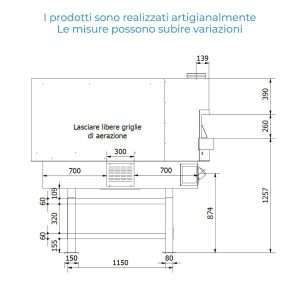 Horno para pizza rotativo de gas de cámara individual para 13 pizzas Ø 30 cm - Imagen 4