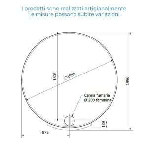 Horno para pizza rotativo de gas de cámara individual para 13 pizzas Ø 30 cm - Imagen 5